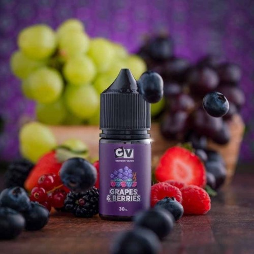 نكهة سولت بطعم مكس العنب والتوت 30 مل CV GRAPE BER...