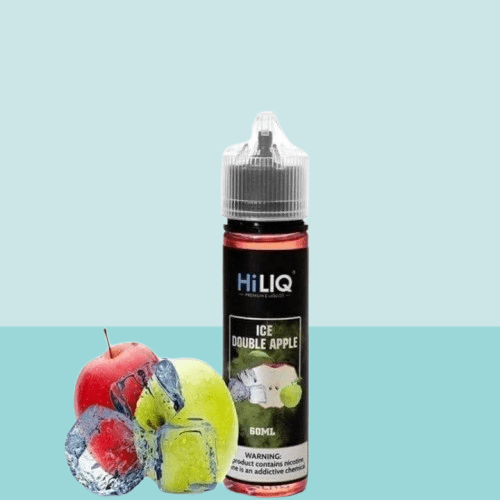 نكهة هاي ليك بطعم تفاحتين ايس 60مل HiLIQ DOUBLE AP...