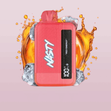 سحبة ناستي 10000 موشة بنكهة مشروب طاقة احمر ايس NA...