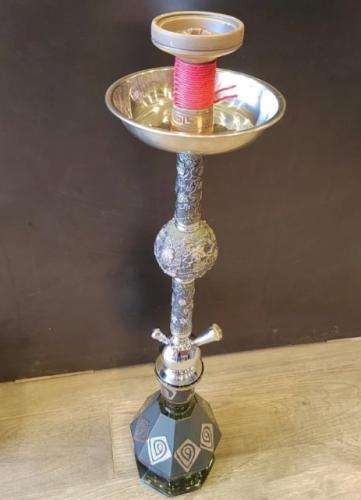 شيشة مايا كرستال كبير مع جميع اغرضها