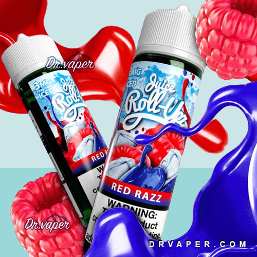 نكهة رول ابز بطعم التوت الاحمر ايس 60 مل ROLL UPZ...