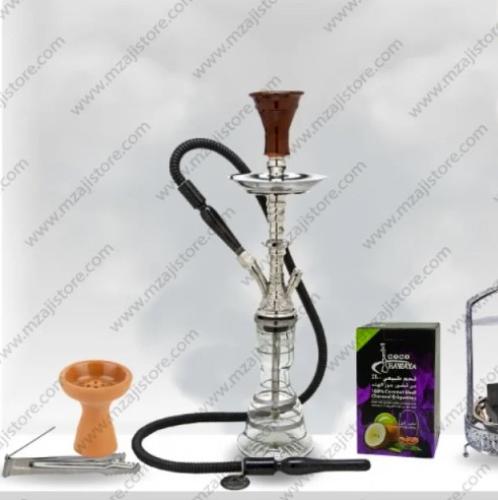 شيشة مجاهد مقاس 26 مع جميع أغراضها
