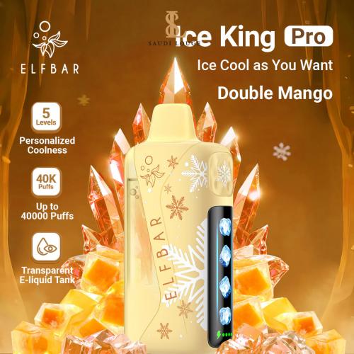 سحبة الف بار ايس كينج برو 40000 موش دبل مانجو ELF...