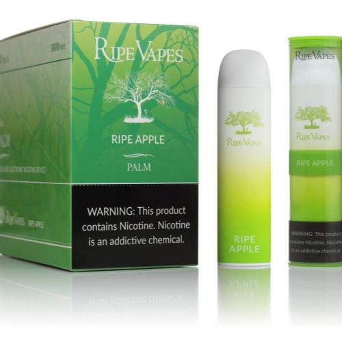 سحبة رايب فيب 3000 موشة رايب ابل تفاح Ripe Vapes 3...