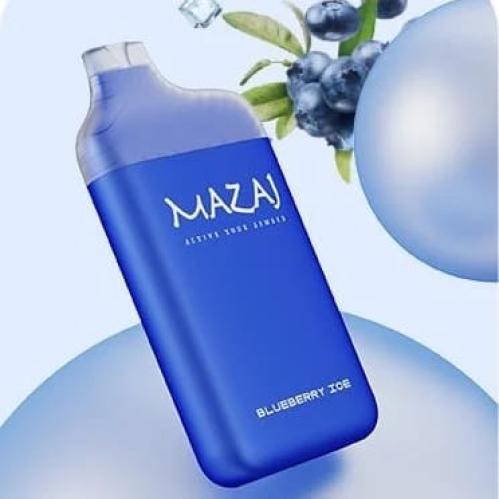 سحبة مزاج سليم 5500 سحبة توت ازرق ايس MAZAJ SLIM 5...