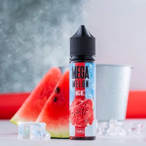 نكهة ميجا بطعم بطيخ ايس 60 مل MEGA MELON ICE 60ML