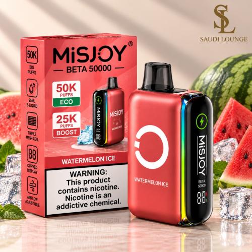 سحبة ميس جوي بيتا 50000 بطيخ آيس MISJOY Beta 50K W...