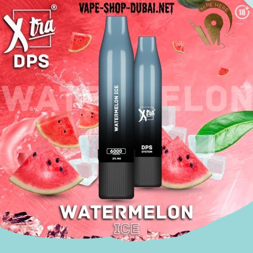 سحبة اكسترا 12000 موشة بنكهة بطيخ ايس XTRA 12000 P...