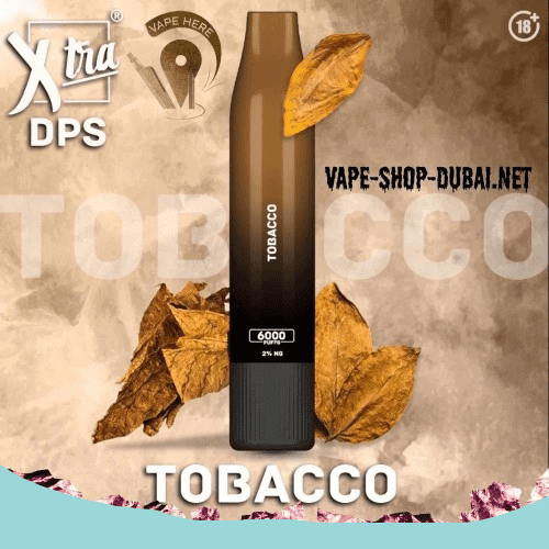 بود سحبة اكسترا 6000 موشة بنكهة توباكو التبغ XTRA...