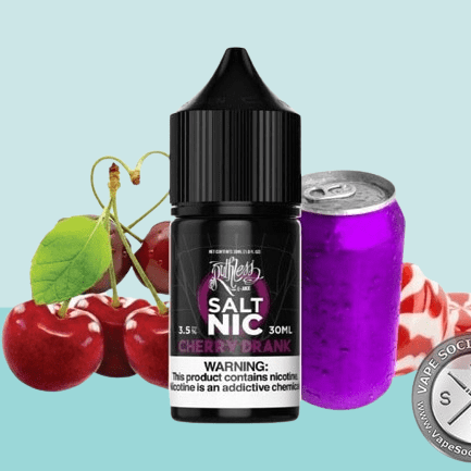 نكهة روثلس بطعم الكرز ومشروب الطاقة سولت Ruthless...