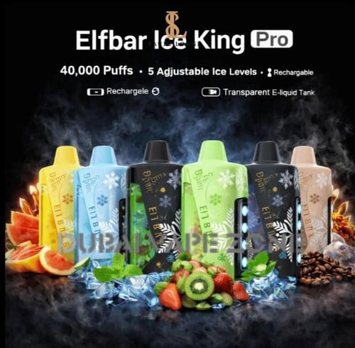 سحبة الف بار ايس كينج برو 40000 موش فراولة ايس ELF...