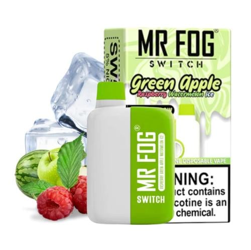 سحبة مستر فوج سويتش 5500 موشة تفاح أخضر رازبيري بط...