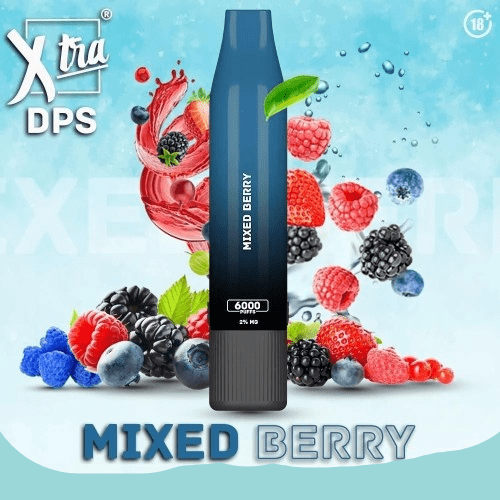بود سحبة اكسترا 6000 موشة بنكهة التوت المشكل XTRA...