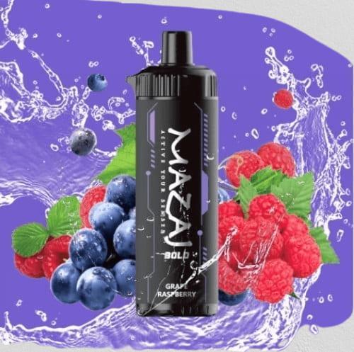 شيشه مزاج بولد نكهة بيري رازبيري 4000 موش MAZAJ 40...