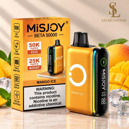 سحبة ميس جوي بيتا 50000 مانجو آيس MISJOY Beta 50K...