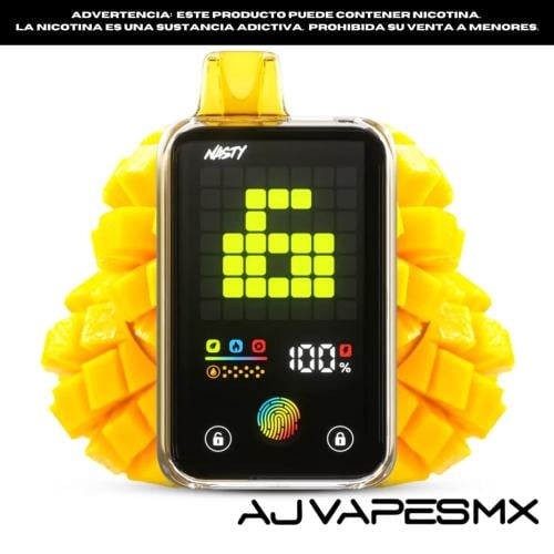 ناستي بار 22 الف سحبة مانجو ايس Nasty Bar 22000 Pu...