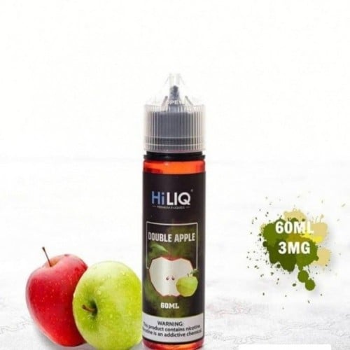 نكهة هاي ليك بطعم تفاحتين 60مل-HiLIQ DOUBLE APPLE...