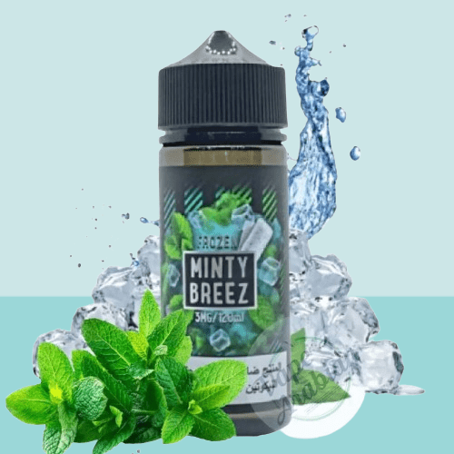 نكهة نعناع ايس من سامز فيب 120 مل SAMS VAPE MINTY...