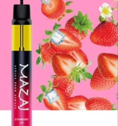 سحبة مزاج نانو 1200 موشة بنكهة الفراولة ايس MAZAJ...