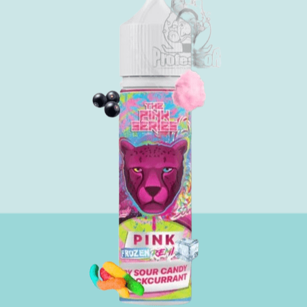 نكهة بنك بانثر بطعم مكس حلوى القطن كاندي و الكشمش...