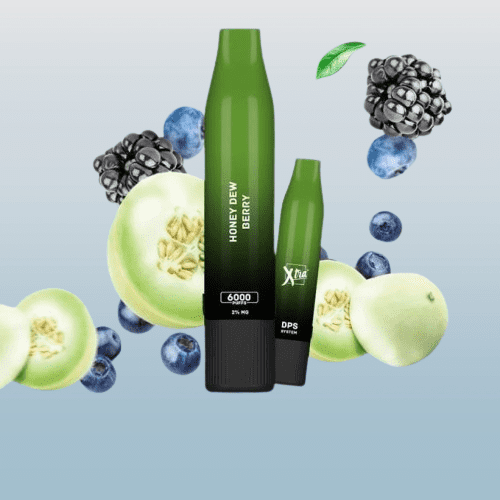 سحبة اكسترا 12000 موشة بنكهة شمام بالتوت XTRA 1200...