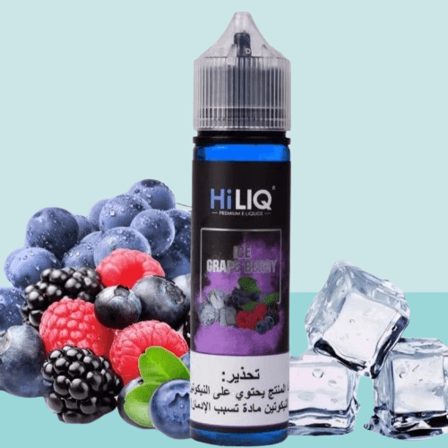 نكهة هاي ليك بطعم التوت الازرق ايس 60مل-HiLIQ BLUE...