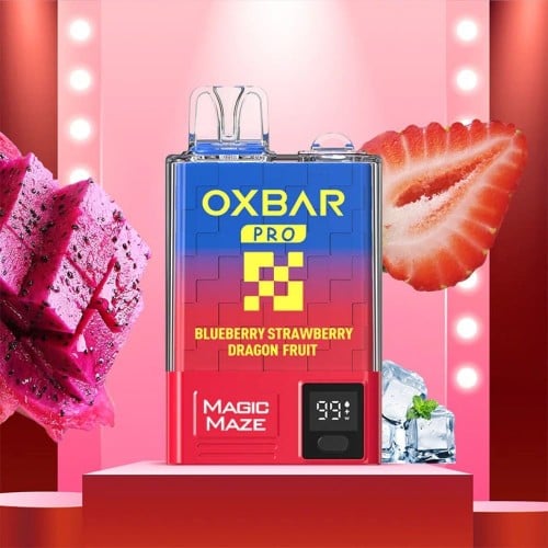 أوكس بار 10000 سحبة بلو بيري وفراولة OXBAR MAGIC M...