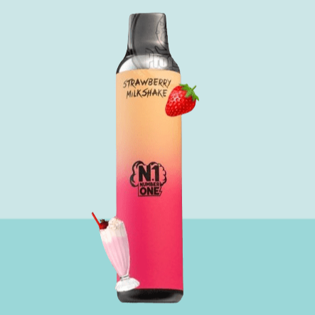 سحبة نمبر ون 3000 موشة بنكهة مكس الفراولة وميلك شي...