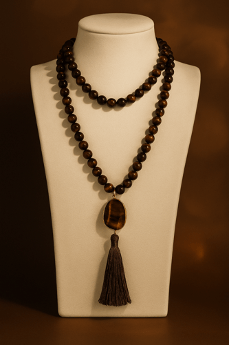 سلسال الشال بالأحجار الكريمة