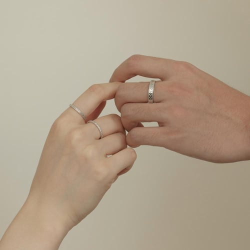 خاتم فضة - سنابل الحب