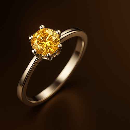 خاتم فضة - بريق الميلاد