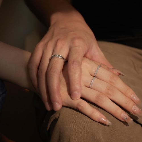 خاتم فضة - سنابل الحب