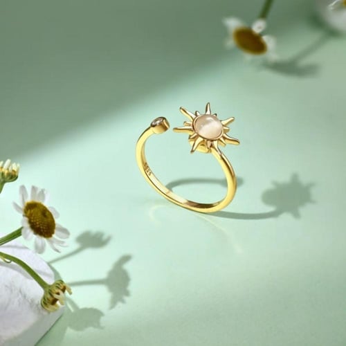 خاتم فضة - شروق الأناقة