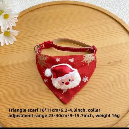 ل: طوق قطط رجل الثلج للاحتفال بالسنة الجديدة – اكس...