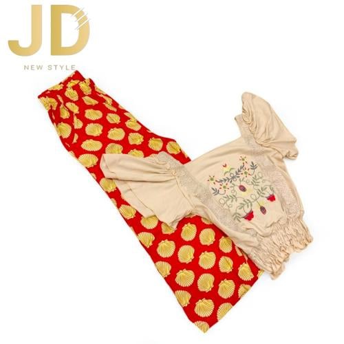 طقم بناتي أنيق