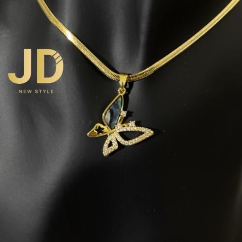 سلسال الفراشة أستيل فخم عالي الجودة