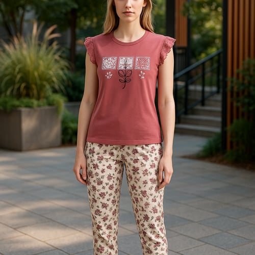 بجامة بيتي مريحة