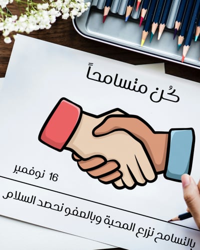 لوحات يوم التسامح العالمي