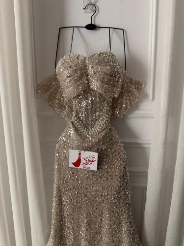 Dress Fig Night party hand embroidery