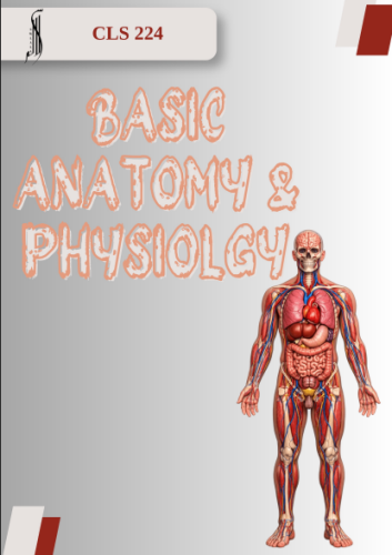 ملخص مادة CHS 224