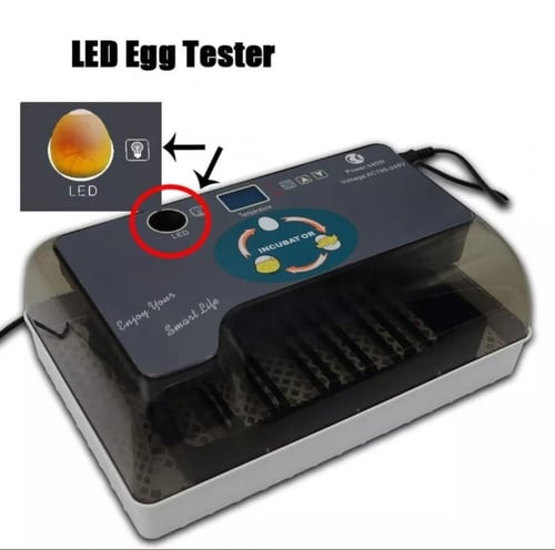12 Egg Automatic Incubator with Smart Roller Syste...