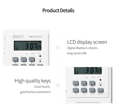 تايمر 380 فولت متعدد الاستخدام 25A