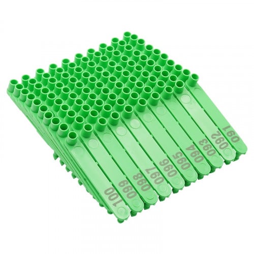 بطاقات بيرق الرواد لتعريف اذن الماشية ( اخضر 001-1...