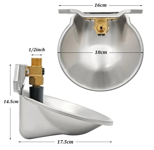 وعاء الماء الفولاذ الذكي للأغنام