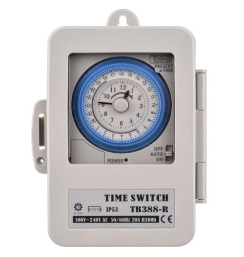 مفتاح مؤقت ميكانيكي 24 ساعة