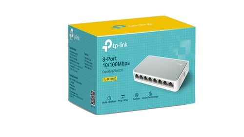 موزع شبكة 8 مداخل من Tp Link