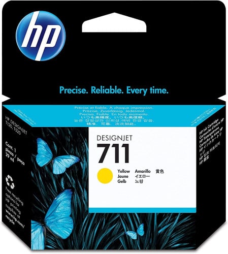 حبر سائل HP 711 لون أصفر