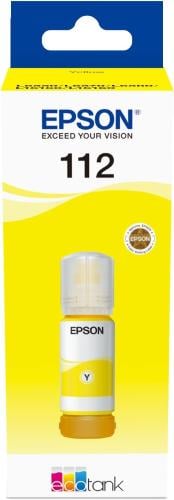 حبر طابعة ايكو تانك EPSON 112 لون أصفر