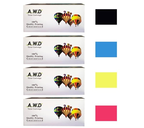طقم حبر 131A ليزر بديل من A.W.D متوافق مع طابعات H...
