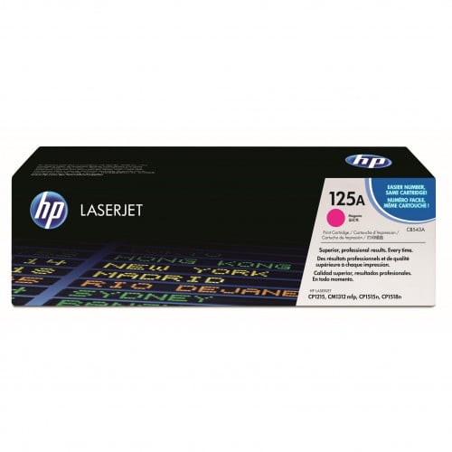 حبر طابعة HP 125A لون أحمر
